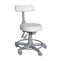 Cadeira Mocho Com Back System Linha Mocho Branco