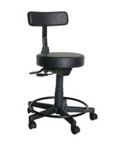 Cadeira Mocho com Back System Linha Mocho Preto Cadeira Mocho com Back System Linha Mocho Preto