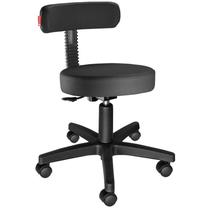 Cadeira Mocho Estética Slim Preto