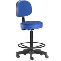 Cadeira Mocho Nice Alto Azul-Royal