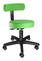 Cadeira Mocho Para Dentista, Tatuador E Podologo Varias cores Direto da Fábrica/RENAFLEX