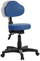 Cadeira Mocho Plus Ergonômica Rce Azul