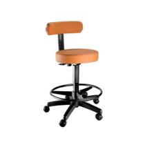 Cadeira Mocho Podologo Alto Giratório Estética Massagista e Tatuador - varias cores - Barão das Cadeiras