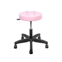 Cadeira Mocho rosa bebe Estética Dentista Tatuador Tatoo Sem Encosto Cadeira Mocho rosa bebe Estética Dentista Tatuador Tatoo Sem Encosto