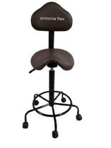 Cadeira Mocho Sela Alta 65 Min. 75 Max. Corano Marrom