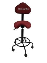 Cadeira Mocho Sela Alta 65 Min. 75 Max. Suede Vinho