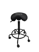 Cadeira mocho sela alta tatoo e cílios 65cm 75cm suede - veludo preto Cadeira mocho sela alta tatoo e cílios 65cm 75cm suede - veludo preto
