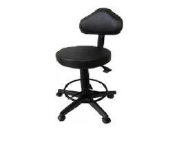 Cadeira Mocho Sela Alto Com Encosto Preto Cadeira Mocho Sela Alto Com Encosto Preto