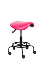 cadeira mocho sela semi sentado rosa dentista tatuador estetica manicure odontologia consultorio luxo premium