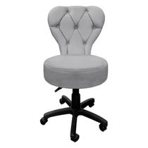 Cadeira Mocho SOFT Escritório Estética Veludo - SOFA STORE