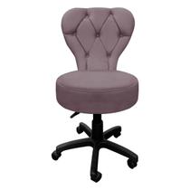 Cadeira Mocho SOFT Escritório Estética Veludo - SOFA STORE