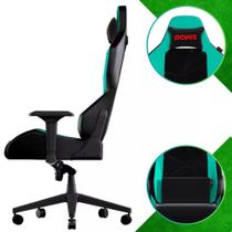 Cadeira Modelo Gamer Escritório Suporta Até 150Kg de Alto Conforto Com Almofada Ergonômica Magnética Suporte Lombar Pcyes