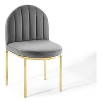 Cadeira Modway Isla Velvet Dining Side, 48x53x83 cm, dourada Cadeira Modway Isla Velvet Dining Side, 48x53x83 cm, dourada