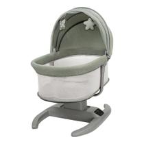 Cadeira Moisés Automática Multi-Motion Mastela com Balanço, Controle via App, Capota, Móbile e Música Até 15kg