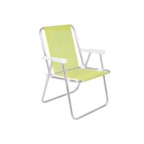 Cadeira mor alta aluminio amarela neon Cadeira mor alta aluminio amarela neon