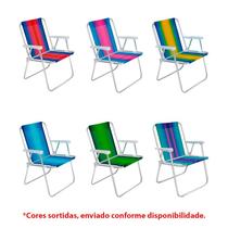 Cadeira Mor Camping Praia Pesca Dobravel Sortida