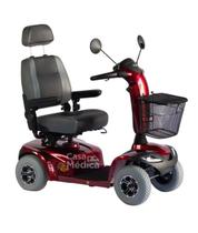 Cadeira Motorizada Scott X até 136kg Vermelha Otobock