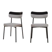 Cadeira Mynna Fixa C/4 Pes 525 X 470 X 790 Mm C/2 Un. Claro/material sintético Preto Crt Cinza Claro/material sintético Preto Cadeira Mynna Fixa C/4 Pes 525 X 470 X 790 Mm C/2 Un. Claro/material sintético Preto Crt Cinza Claro/material sintético Preto