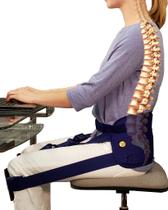 Cadeira Nada-Chair Back-Up com Suporte Lombar CushShins - Azul Marinho Cadeira Nada-Chair Back-Up com Suporte Lombar CushShins - Azul Marinho