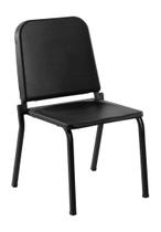 Cadeira National Public Seating NPS 8200 Series 16" preta Cadeira National Public Seating NPS 8200 Series 16" preta