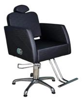 Cadeira Nexus Reclinável Hidráulica Para Salão De Beleza Cor Preto Acetinado Cadeira Nexus Reclinável Hidráulica Para Salão De Beleza Cor Preto Acetinado