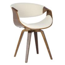 Cadeira Nicole Linho - Creme Cadeira Nicole Linho - Creme