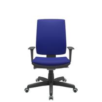 Cadeira Office Brizza Soft Aero Azul Autocompensador Base Standard 120cm - 63898 - Sun House