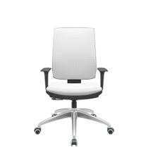 Cadeira Office Brizza Soft Aero Branco RelaxPlax Base Aluminio 120cm - 63920 Cadeira Office Brizza Soft Aero Branco RelaxPlax Base Aluminio 120cm - 63920