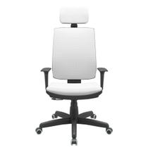 Cadeira Office Brizza Soft Aero Branco RelaxPlax Com Encosto Cabeça Base Standard 126cm - 63493 Cadeira Office Brizza Soft Aero Branco RelaxPlax Com Encosto Cabeça Base Standard 126cm - 63493