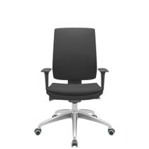 Cadeira Office Brizza Soft Aero Preto Autocompensador Base Aluminio 120cm - 63903 Cadeira Office Brizza Soft Aero Preto Autocompensador Base Aluminio 120cm - 63903