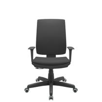 Cadeira Office Brizza Soft Aero Preto RelaxPlax Base Standard 120cm - 63910 Cadeira Office Brizza Soft Aero Preto RelaxPlax Base Standard 120cm - 63910