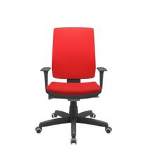 Cadeira Office Brizza Soft Aero Vermelho Autocompensador Base Standard 120cm - 63899 - Sun House