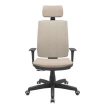 Cadeira Office Brizza Soft Poliester Fendi RelaxPlax Com Encosto Cabeça Base Standard 126cm - 63497