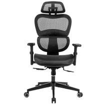 Cadeira Office DT3 Alera+, Até 120kg, Apoio de Braço 3D, Preto - 13719-1