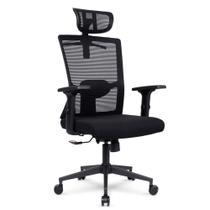 Cadeira Office DT3 Maya All, Até 120Kg, Estrutura de Nylon, Preto - 13513-3