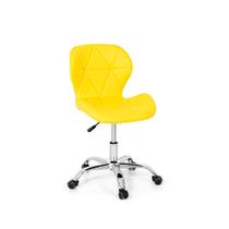 Cadeira Office Eiffel Slim Base Giratória - Amarela - Império Brazil Business