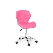 Cadeira Office Eiffel Slim Base Giratória - Rosa - Império Brazil Business