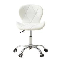 Cadeira Office Eiffel Slim Branca Altura Ajustável Base Giratória N1905951A Conthey