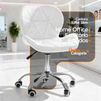 Cadeira Office Eiffel Slim com Base Giratória e Ajustável Cadeira Office Eiffel Slim com Base Giratória e Ajustável