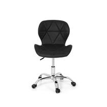 Cadeira Office Eiffel Slim Giratória Ajustável Preta Cadeira Office Eiffel Slim Giratória Ajustável Preta