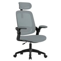 Cadeira Office Elements Astra Cinza e Preto, Ajuste de Inclinação Automático, Cilindro de Gás Classe 4 - BFFLG67332L0122 Cadeira Office Elements Astra Cinza e Preto, Ajuste de Inclinação Automático, Cilindro de Gás Classe 4 - BFFLG67332L0122