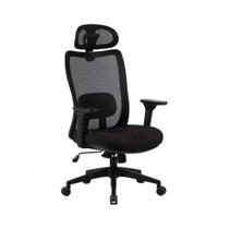 Cadeira Office Elements Astra Pro, Até 140Kg, Assento Tecido Espuma D30, Preto
