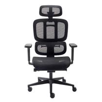 Cadeira Office Elements Sophy, Até 150 kg, Reclinável, Braços 3D, Cilindro Classe 4, Preto - 70059
