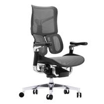 Cadeira Office Elements Una, Até 120kg, Reclinável, Malha, Preta - 71066 Cadeira Office Elements Una, Até 120kg, Reclinável, Malha, Preta - 71066