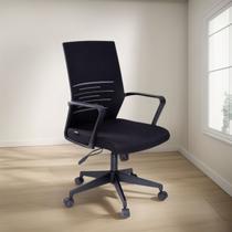 Cadeira Office Matarazzo Maxprint: Conforto Ergonômico C/ Encosto Telado P/ Home Office e Escritório