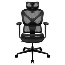 Cadeira Office Thunderx3 Ergonômica YTC Mesh, Até 125Kg, Preto - 83467