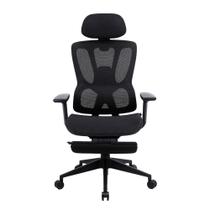 Cadeira Office XT-Office Presidente NR17, Até 130kg, Braço 4D, Ajustável, Preto - XTO-009