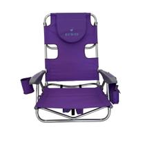 Cadeira Ostrich Deluxe OYB Purple com bolsa térmica e guarda-chuva