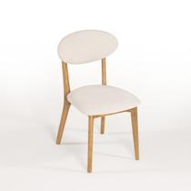 Cadeira Oval Estofada