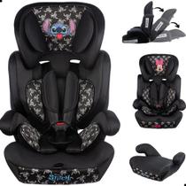 Cadeira P Auto Infantil 9 A 36 Kg Vira Assento De Elevação - Michey, Minnie e Stitch
